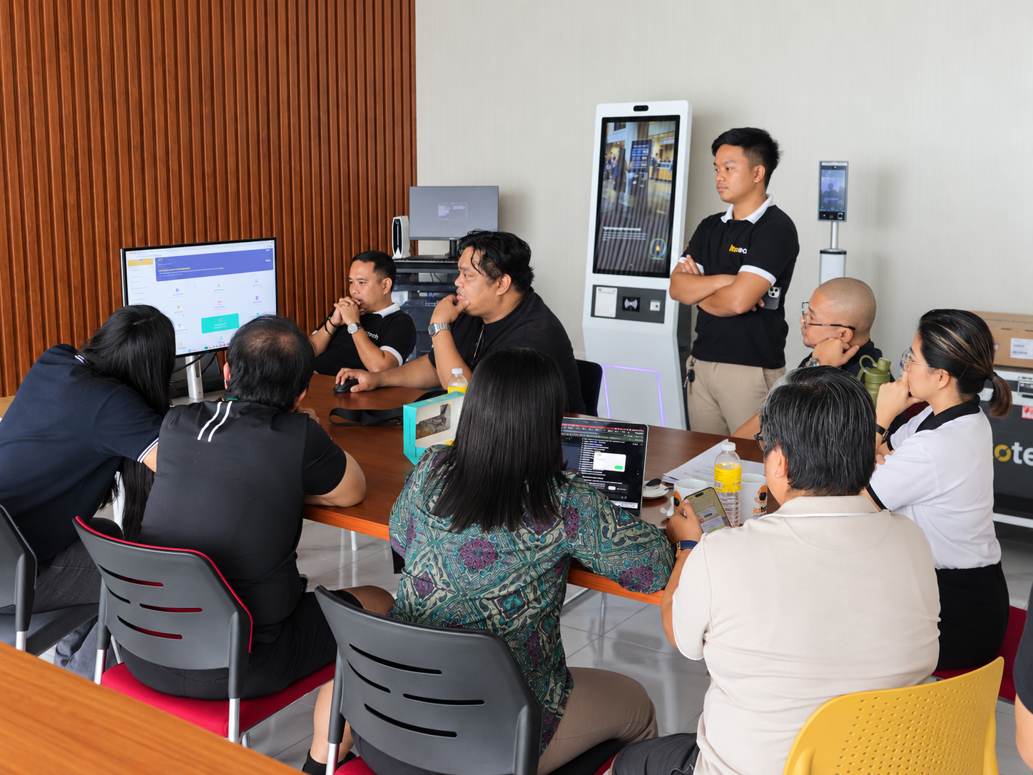 Campus Kiosk and Digital System Demonstration